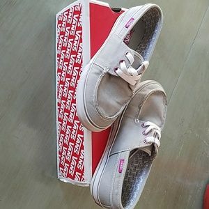 Almost new women's Vans.